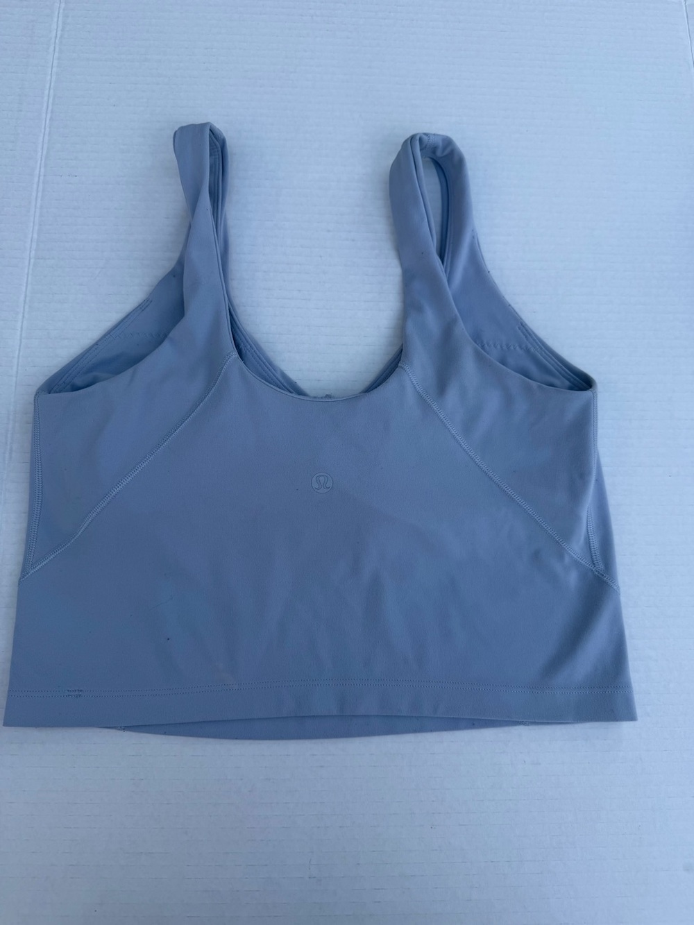 lululemon athletica Dusty Blue Scoop Sports Bra size 8